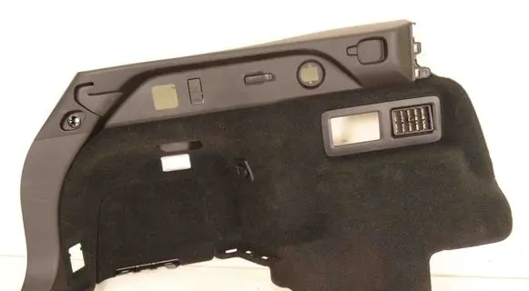 Lexus RX 450H Trunk/boot side trim panel 6474048160