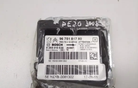 Peugeot 3008 I Airbag control unit/module 9675181780