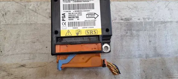 Citroen C3 Airbag control unit/module 9663357380