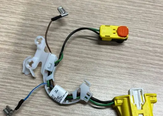 Volkswagen Golf VII Airbag squib ring wiring 5G0971584