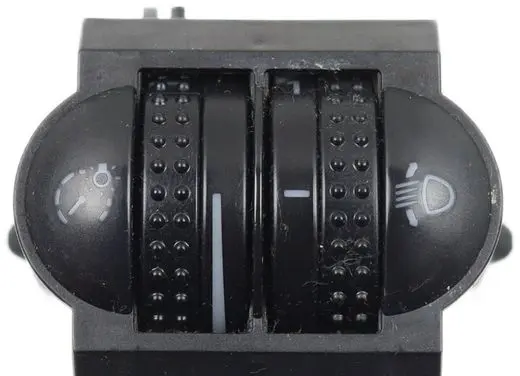 Headlight level height control switch