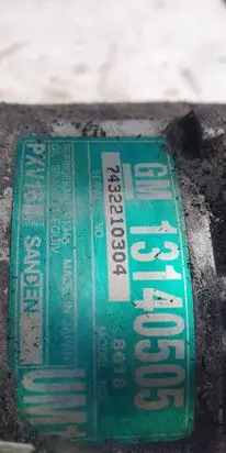 Opel Signum Air conditioning (A/C) compressor (pump) 13140505