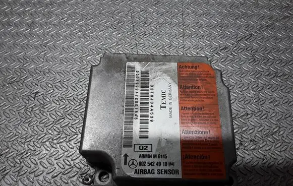 Mercedes-Benz ML W163 Airbag control unit/module 0025424918
