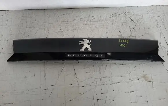 Peugeot 5008 II Trunk door license plate light bar 9814790977