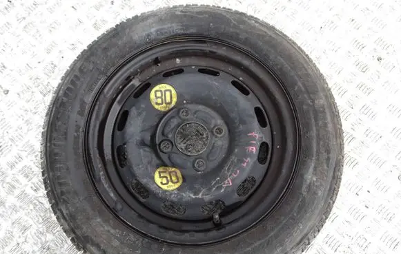 Ford Fiesta R14 spare wheel ghjk
