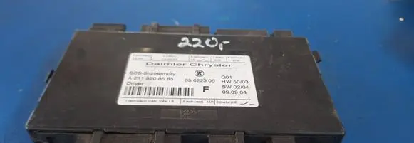 Mercedes-Benz E W211 Seat control module A2118208585