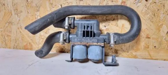 Coolant heater control valve