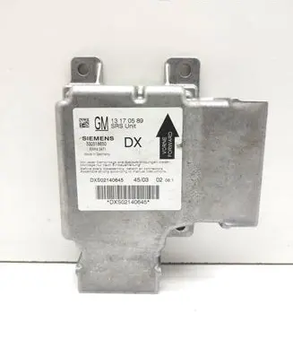 Opel Signum Airbag control unit/module 13170589 330518671 5WK43471