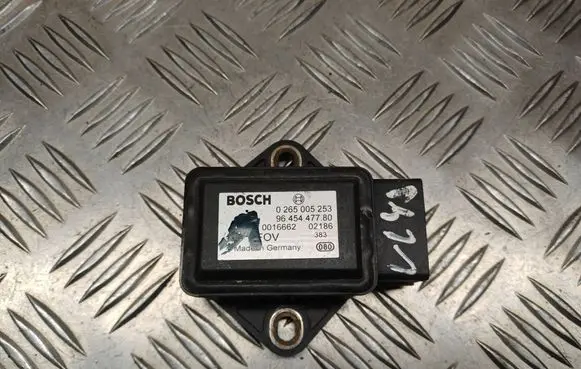 ESP acceleration yaw rate sensor