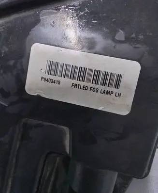 Dodge Charger Rear fog light 430330