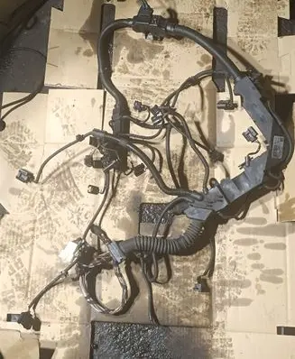 Engine installation wiring loom