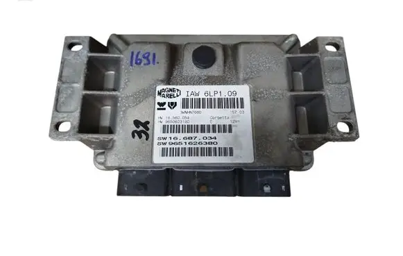 Peugeot 206 CC Engine control unit/module ECU 9651626380 16687034