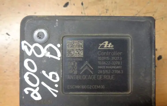 Peugeot 2008 I ABS Pump 9807180380