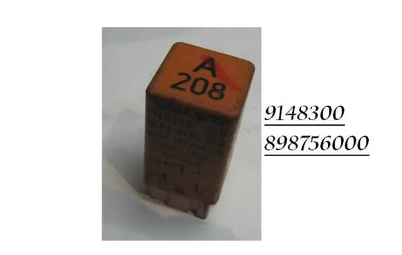 Volvo S40, V40 Coolant fan relay 9148300 898756000