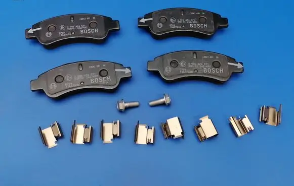 Peugeot 206 Brake pads (front) 0986424571