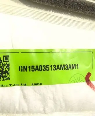 Ford Ecosport (A) pillar trim GN15A03513AM