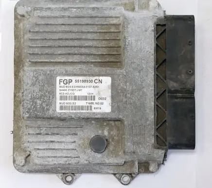 Opel Corsa D Engine control unit/module 55198930 MJD603S3