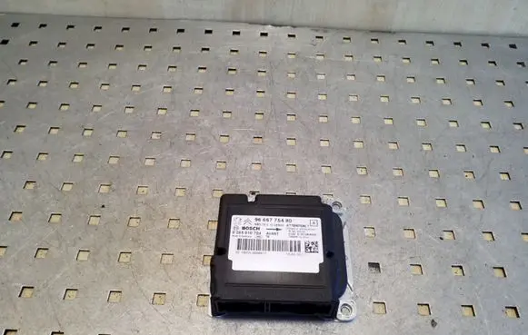 Peugeot 5008 Airbag control unit/module 9666775480 0285010704