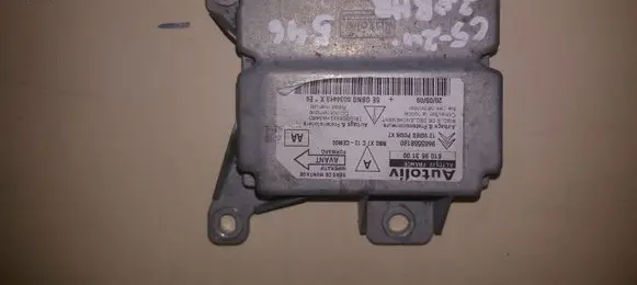 Citroen C5 Airbag control unit/module 9665558180 610963100