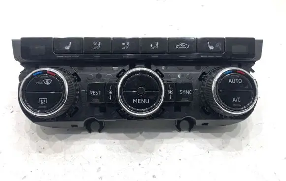 Skoda Superb B8 (3V) Interior fan control switch 3V0907044CS