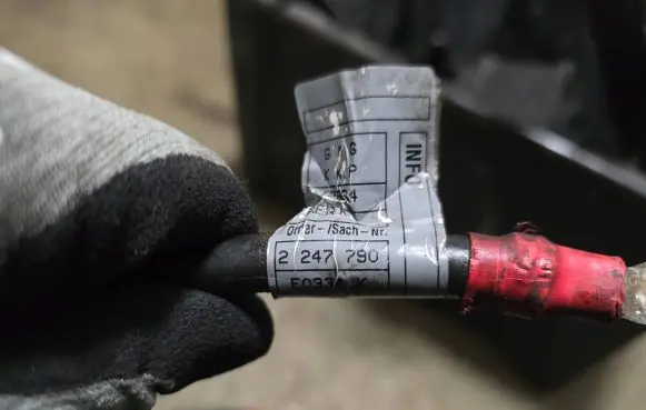 BMW 3 E46 Wires (starter motor) 2247790