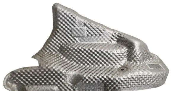 Audi Q3 8U Exhaust heat shield 8R1399300A