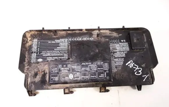 Audi 80 90 S2 B4 Fuse box cover 8a0941801
