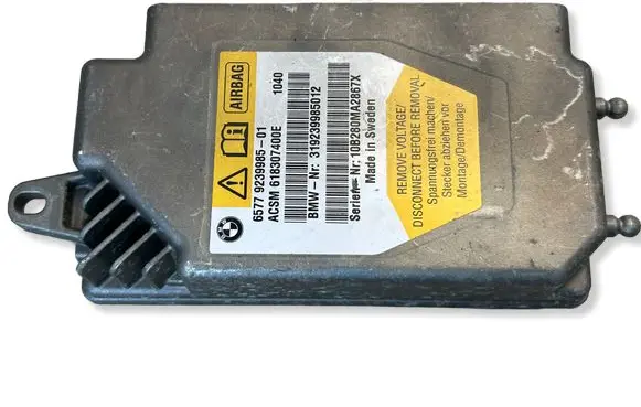 BMW 5 F10 F11 Airbag control unit/module 9239985 319239985012