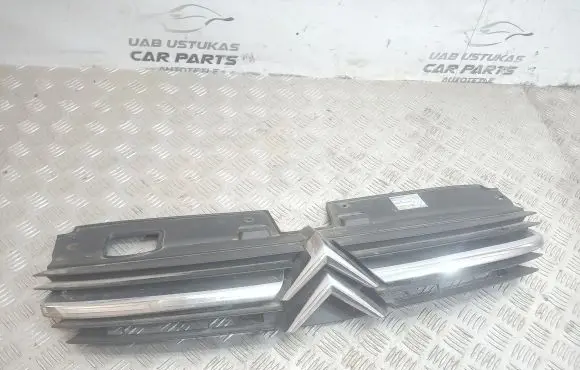 Citroen C5 Front bumper upper radiator grill 9636751980