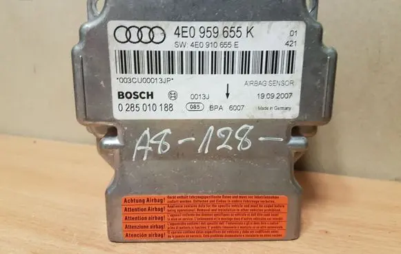Audi A8 S8 D3 4E Airbag control unit/module 4E0959655K 4E0910655E