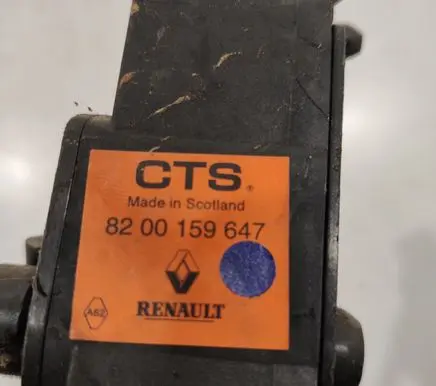Renault Scenic II - Grand scenic II Accelerator throttle pedal 8200159647