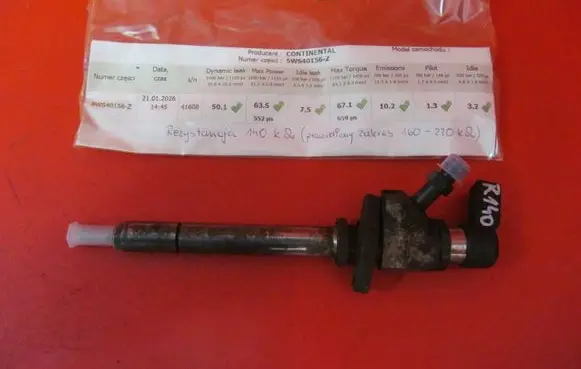 Ford Galaxy Fuel injector 9657144580 5WS401562