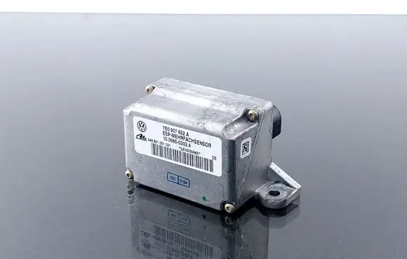 Volkswagen Touareg I ESP acceleration yaw rate sensor 448801001021 7E0907652A 7E0907652