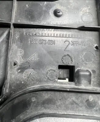 Audi A4 S4 B8 8K Headlight/headlamp mounting bracket 1301073034