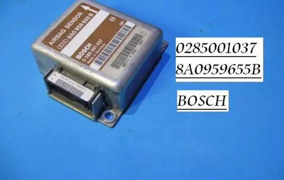 Audi A4 S4 B5 8D Airbag control unit/module 0285001037 8A0959655B