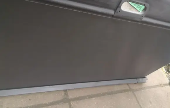 Parcel shelf load cover