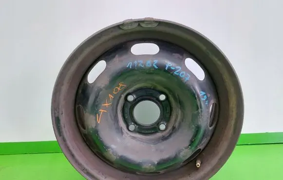 Peugeot 207 R15 steel rim 4X108