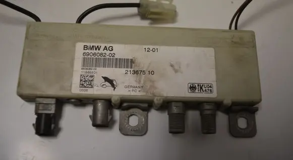BMW 5 E39 Antenna control unit 6906082