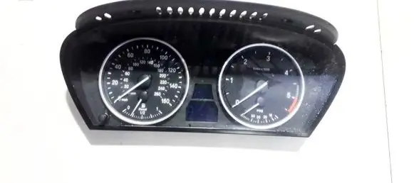 BMW 5 E60 E61 Speedometer (instrument cluster) 62119177262 110.080.213