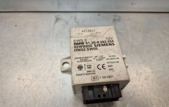 BMW 5 E39 Immobilizer control unit/module 8382454 62WB800 61358382454