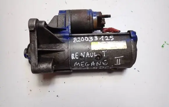 Renault Megane II Starter motor D7R49 8200331251