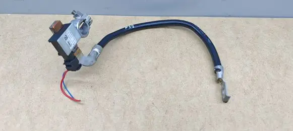 BMW 1 F20 F21 Negative earth cable (battery) 7631109