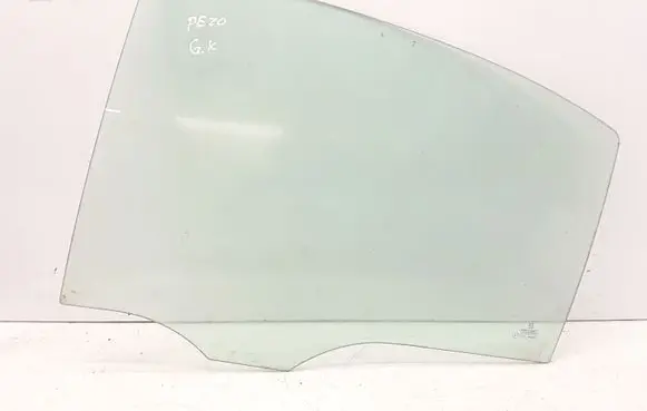 Peugeot 607 Rear door window glass 43R000677