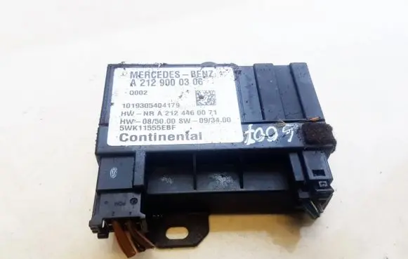 Mercedes-Benz C AMG W204 Fuel injection pump control unit/module A2129000306 1019305404179
