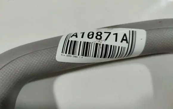 Rear interior roof grab handle