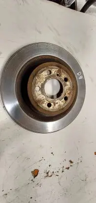Rear brake disc