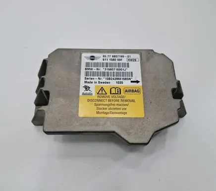 Mini Cooper Countryman R60 Airbag control unit/module 9807169