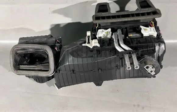 Interior heater climate box assembly