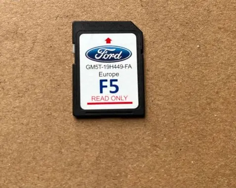Ford Transit Navigation maps CD/DVD GM5T19H449FA GM5T19H449
