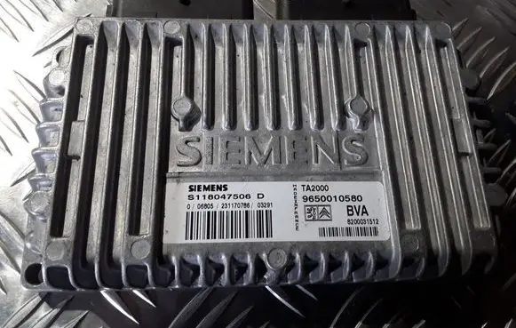 Citroen C8 Gearbox control unit/module S118047506D 9650010580